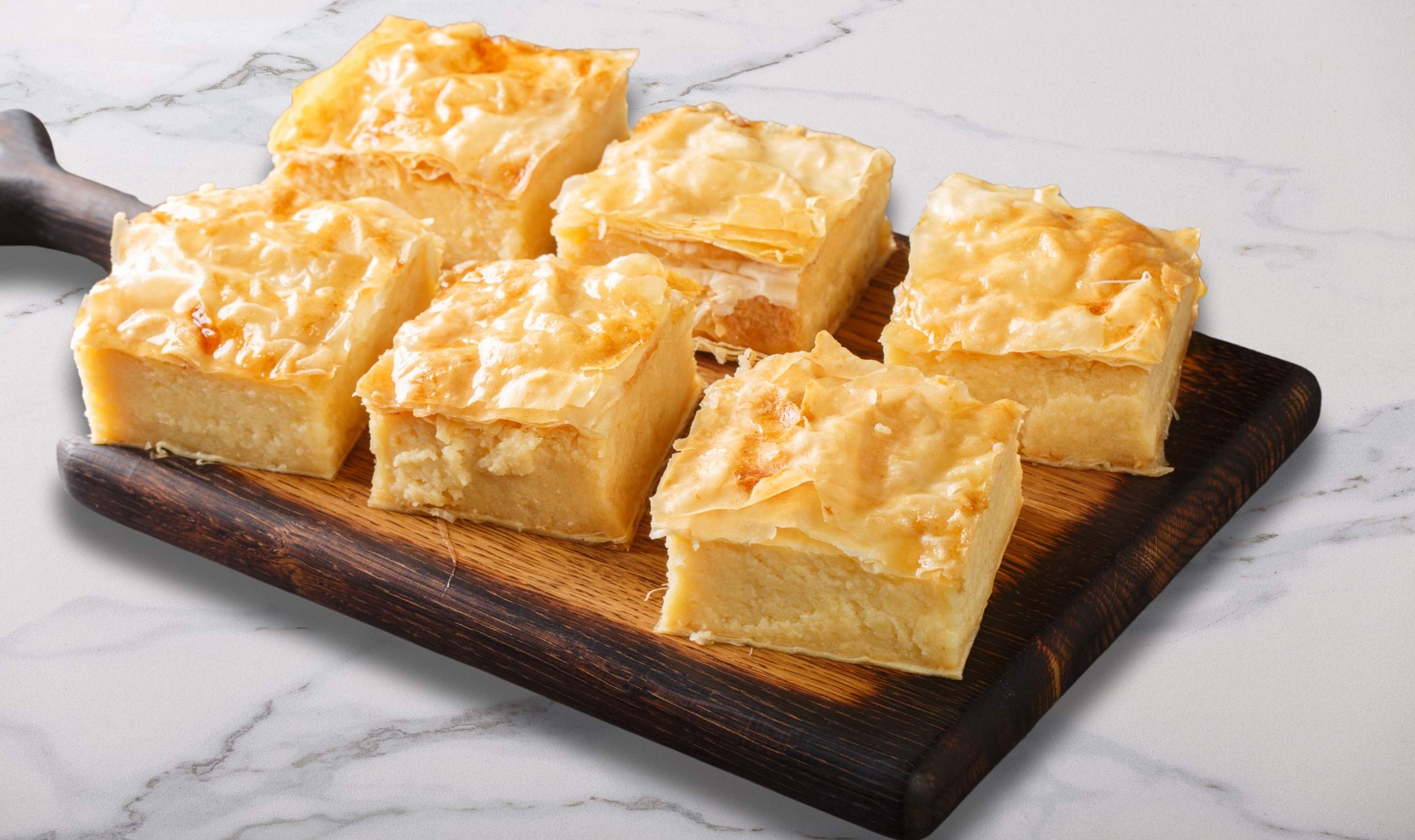 Galaktoboureko Greek Semolina Custard Pie