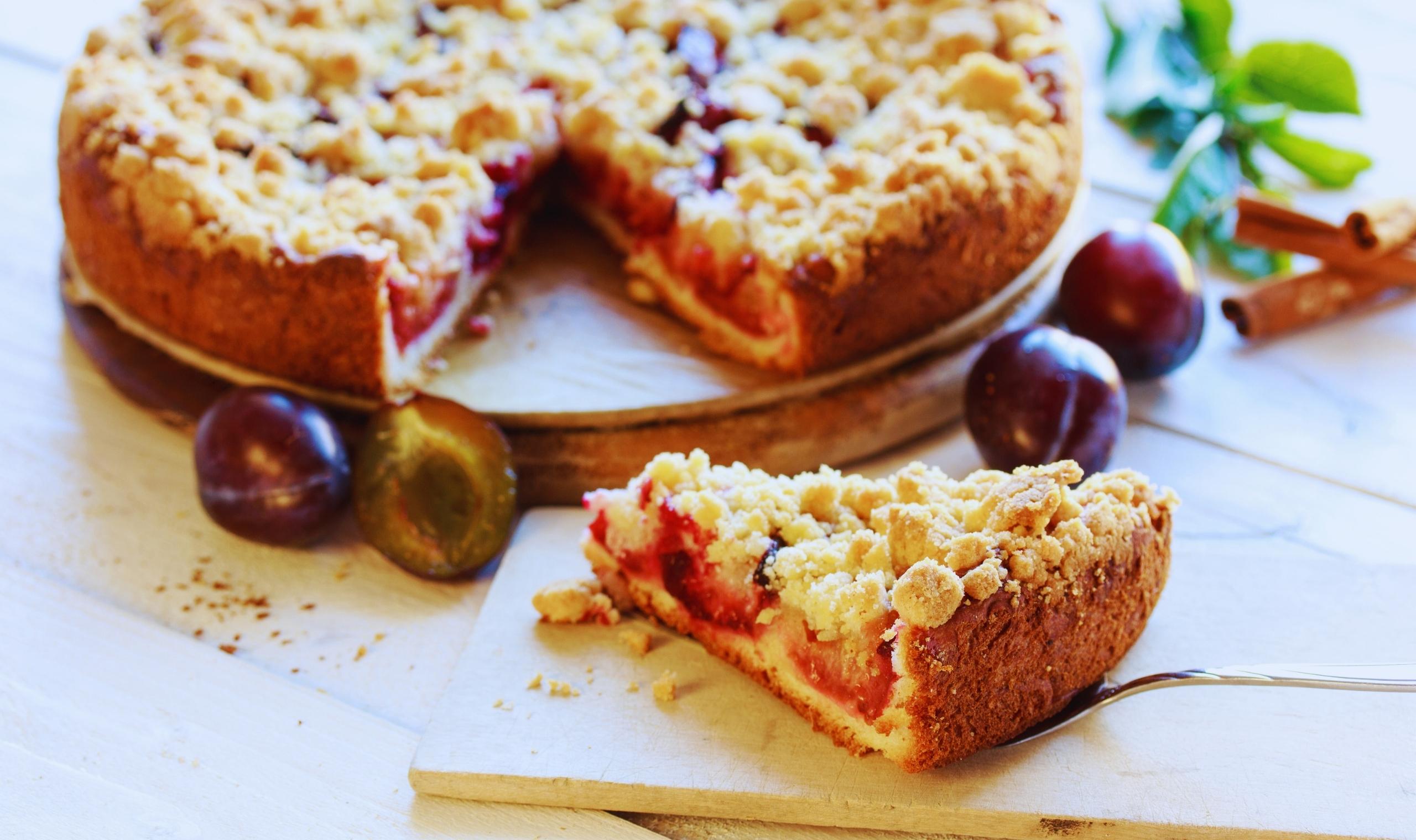 Plum Pie Pflaumenkuchen