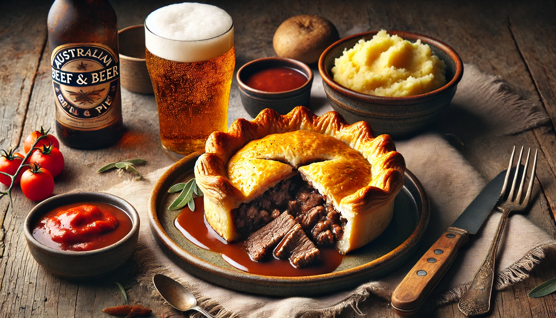 Australia’s Beef and Beer Pie