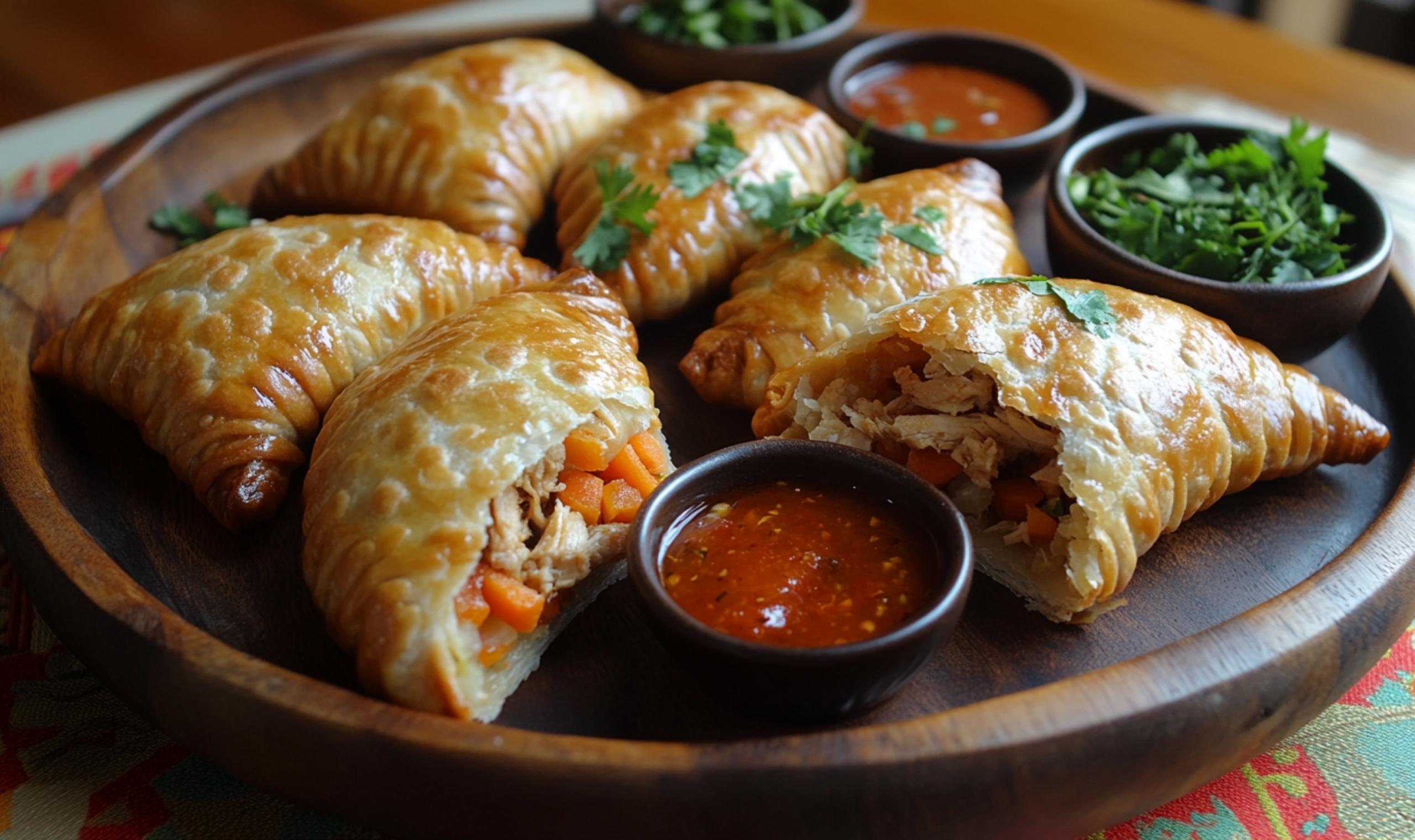 Filipino Chicken Empanadas