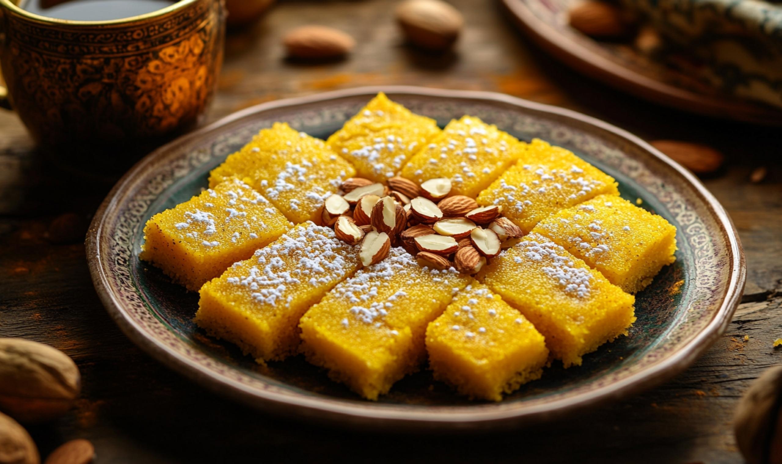 Sfouf: Lebanon’s Golden Semolina Delight