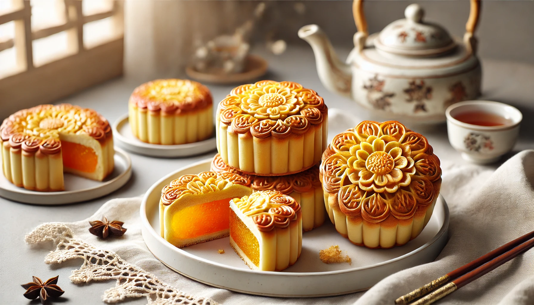 Chinese pineapple cakes (Fengli Su)