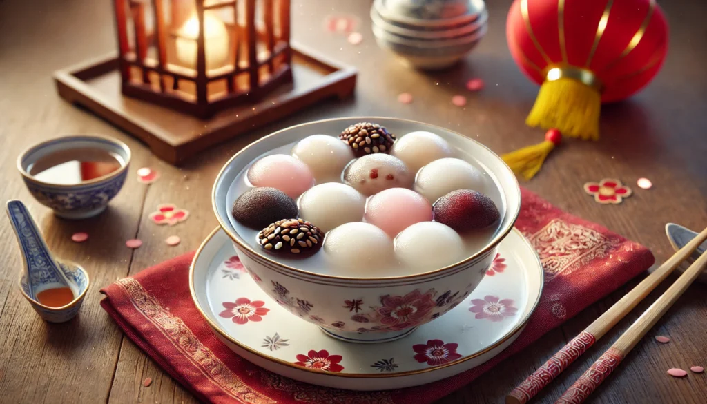 Sweet Rice Balls (Tang Yuan)