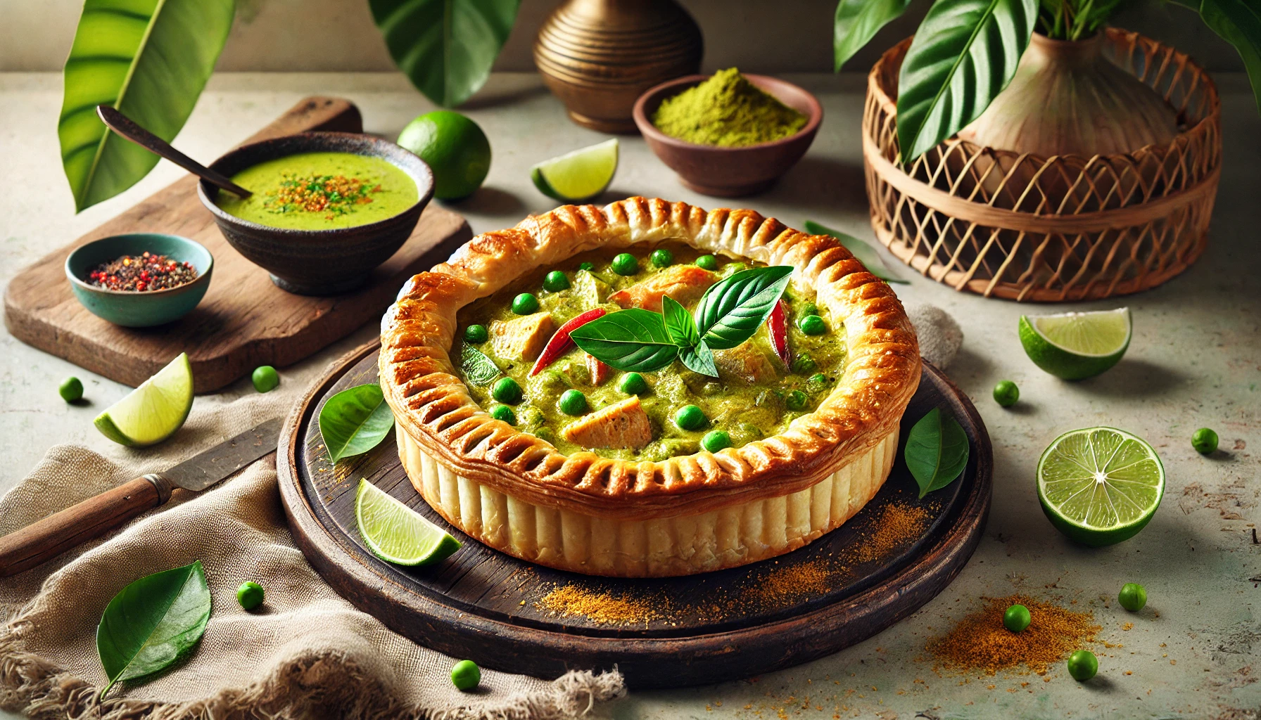 Green Curry Pie