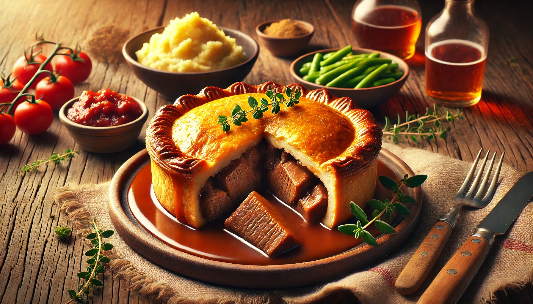 Kangaroo Meat Pie