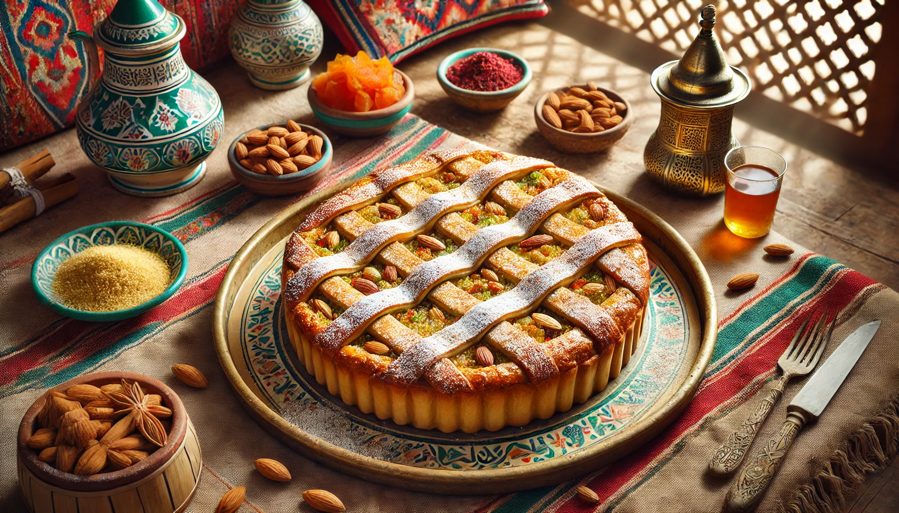 Moroccan Seffa Pie