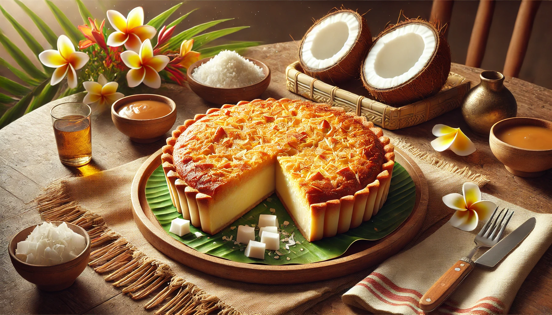 Philippines Cassava Pie