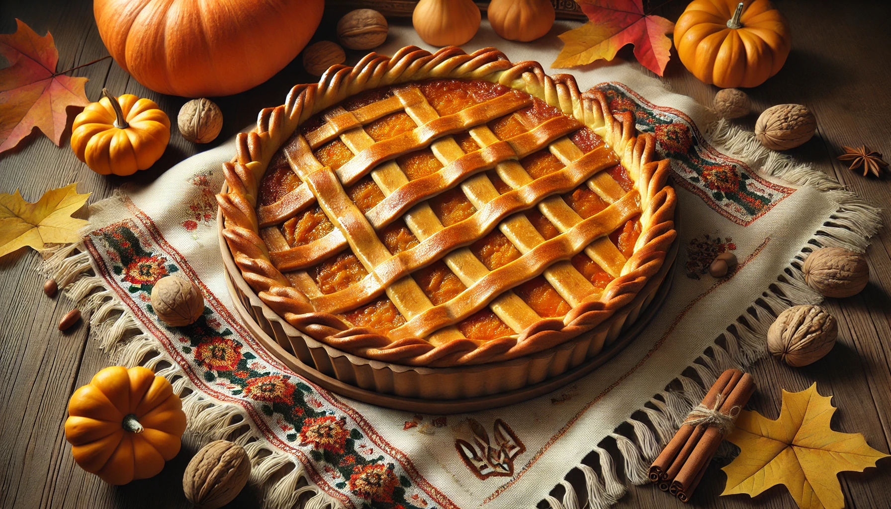 Ukrainian Pumpkin Pie