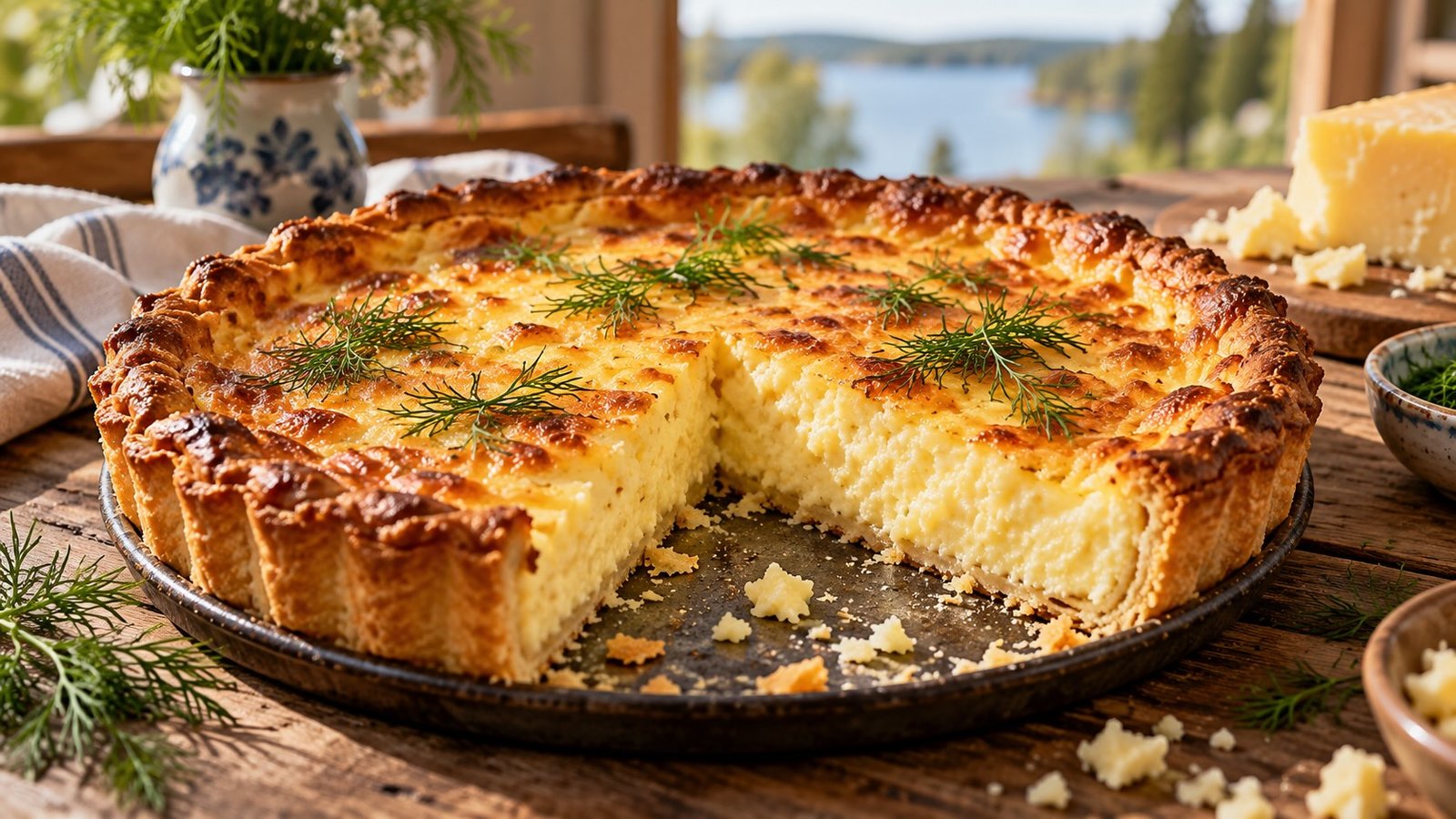 Västerbotten Cheese Pie