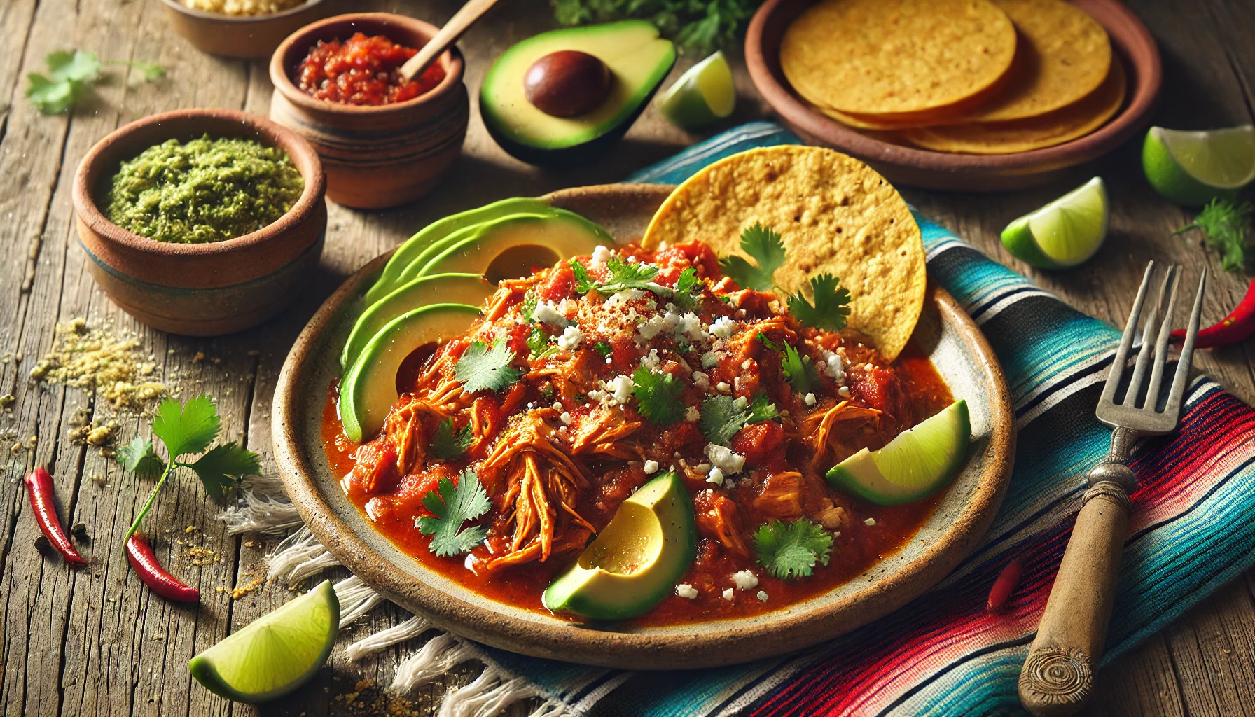 Tinga de pollo