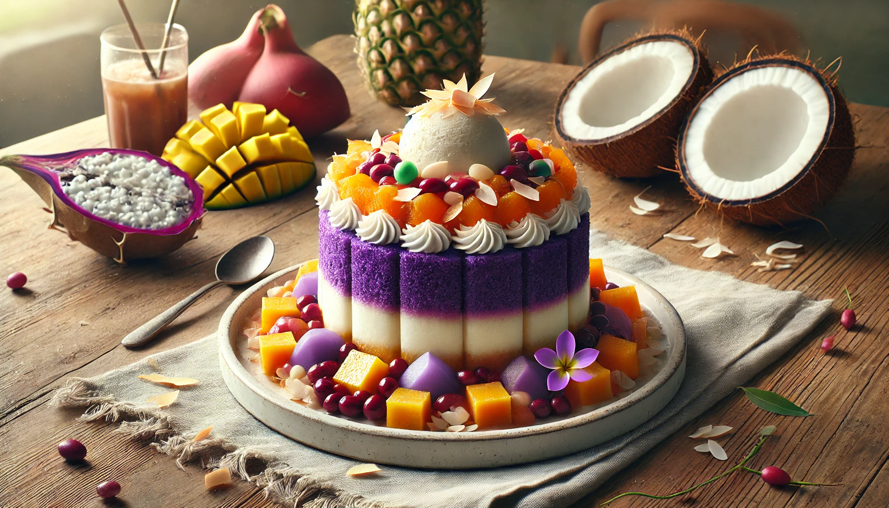 Halo-Halo Cake