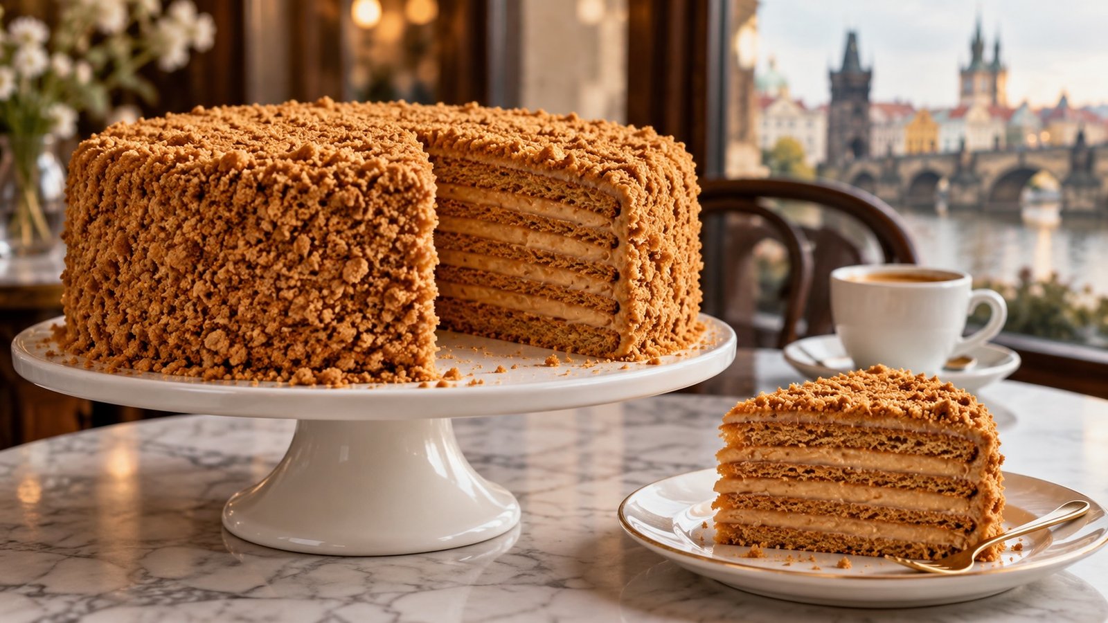 The Sweet Secret of Medovnรญk: Czech Honey Cake