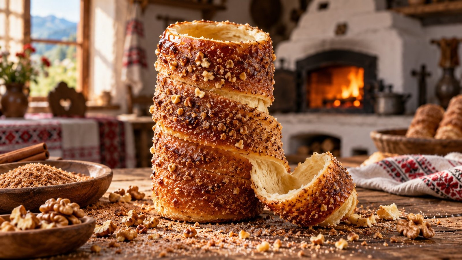 Kürtőskalács: The Hungarian Chimney Cake
